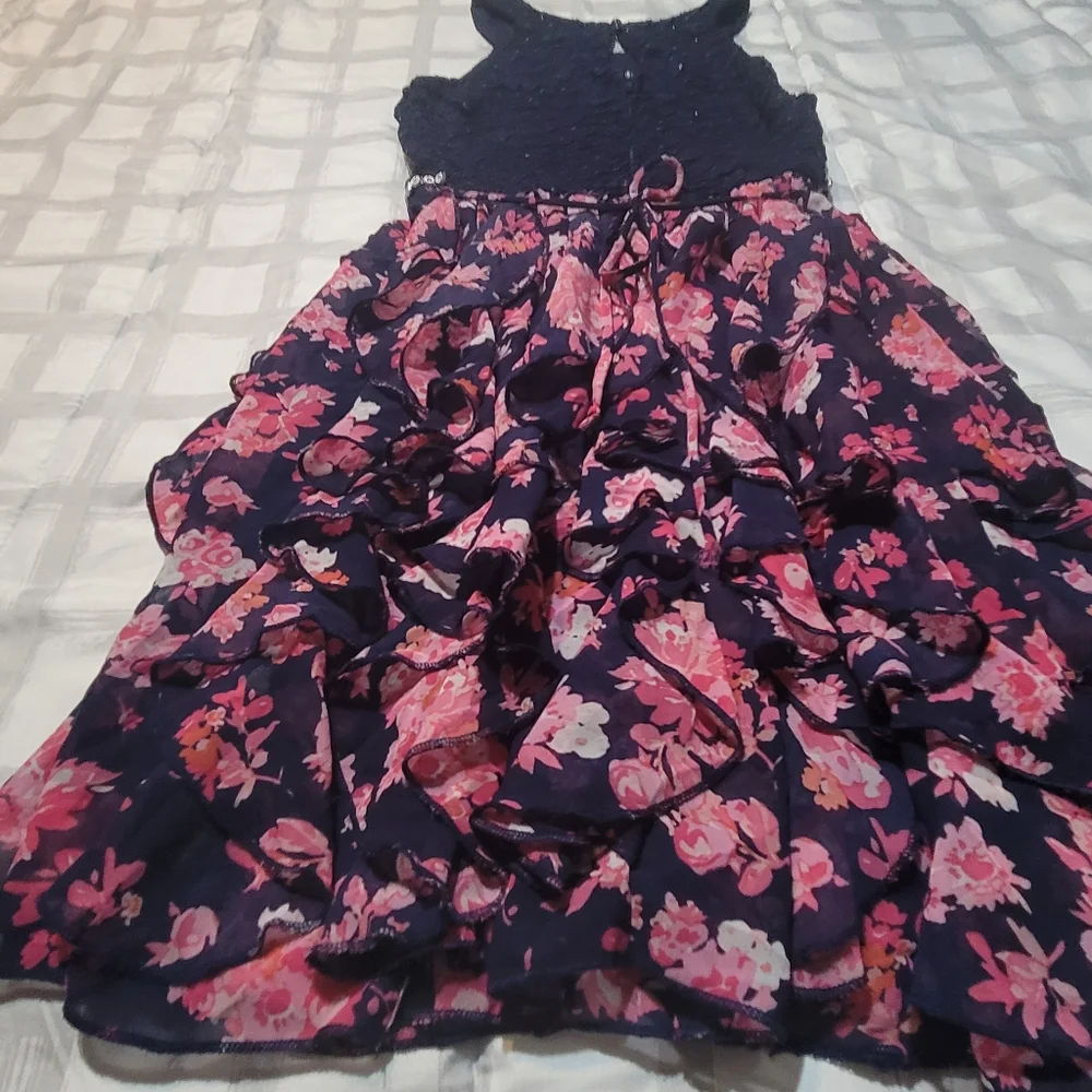 Beautiful Speechless Fancy Dress~Ruffles~Rhinestone~Elegant~Size 12
